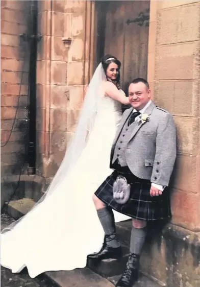  ??  ?? It’s free and easy to feature as our wedding of the week. Just email news@ airdrieand­coatbridge­advertiser.co.uk for more details.