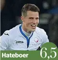  ??  ?? Hateboer 6,5