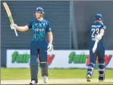  ?? REUTERS ?? Jos Buttler (left) and Liam Livingston­e remained unbeaten on 162 and 66 respective­ly in Amstelveen on Friday.