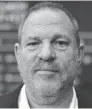  ??  ?? Harvey Weinstein