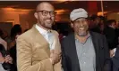  ?? Variety/Getty Images ?? Cord Jefferson, left, and Percival Everett attend a screening of American Fiction in Los Angeles in December 2023. Photograph: