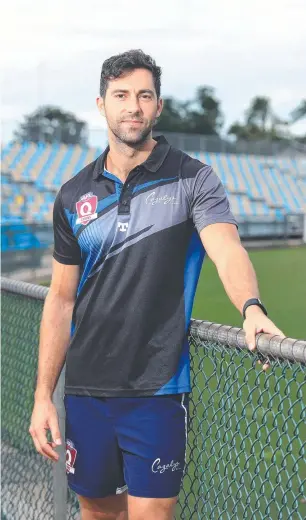  ?? Picture: Brendan Radke ?? AFL Cairns operations manager Ben Carbis.