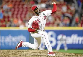  ?? GETTY IMAGES ?? Reds reliever Amir Garrett, currently on the injured list, made a strong All-Star case with a 1.70 ERA and 54 strikeouts in 37 innings, but was overlooked.