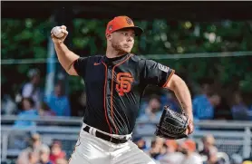  ?? Ross D. Franklin/Associated Press ?? Daulton Jefferies, who is fighting to make the Opening Day roster, has a 1.64 ERA with 11 strikeouts and two walks in 11 innings this spring.