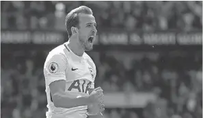  ?? AFP/GETTY IMAGES ?? Tottenham’s Harry Kane will seek to boost his reputation further against some of the world’s best in Group B of the Champions League.