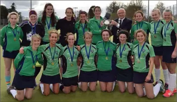  ??  ?? The victorious Wexford ladies’ hockey squad.