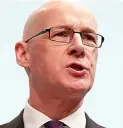  ??  ?? Commitment: John Swinney