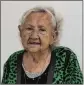  ?? TSAFRIR ABAYOV — THE ASSOCIATED PRESS ?? Holocaust survivor Tova Gutstein, 90, who lived in the Warsaw Ghetto as a child, her apartment in Rishon Lezion, Israel earlier this week.