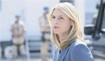  ?? Carrie on spying: Claire Danes returns as Carrie Mathison in the explosive ‘Homeland’ ??