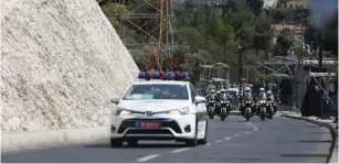  ??  ?? ‘FROM THE MORNING hours, thousands of Israeli police, border police and volunteers throughout Jerusalem maintained public order to regulate and direct traffic.’