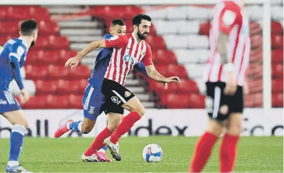  ??  ?? Conor McLaughlin is set to feature again for Sunderland on Sunday.