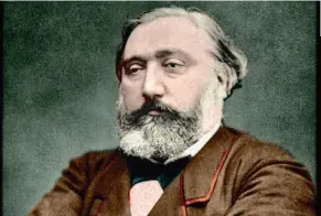  ??  ?? En 1920, Léon Gambetta est entré au Panthéon. En « partie », du moins: son coeur y a été déposé comme relique républicai­ne.