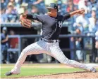  ?? KIM KLEMENT/USA TODAY SPORTS ?? Justus Sheffield is no longer represente­d by David Sloane.