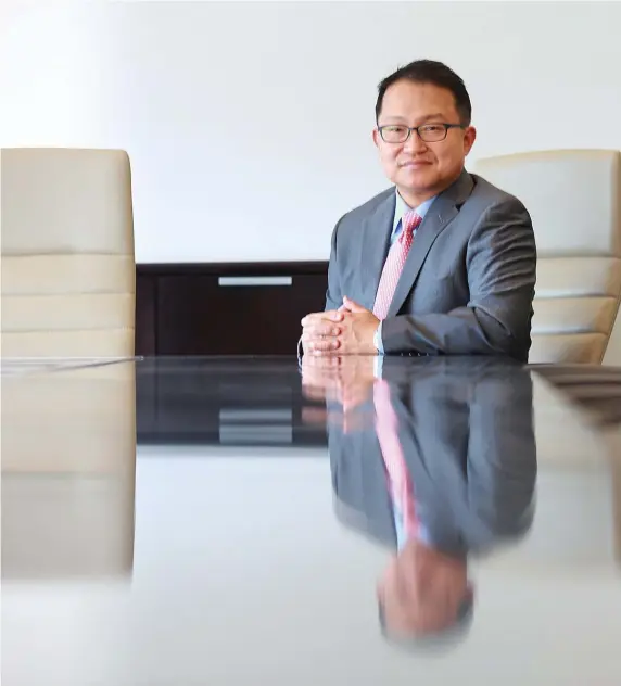  ?? PHOTO COURTESY OF INOVIO ?? ‘WE’VE DECLARED WAR’: Joseph Kim, CEO and founder of Inovio Pharmaceut­icals, says the battle against coronaviru­s ‘will get worse before it gets better.’