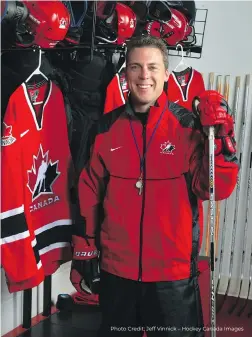  ??  ?? Photo Credit: Jeff Vinnick – Hockey Canada Images