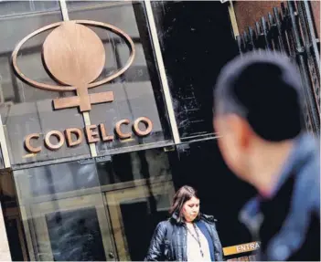  ?? FOTO: ANDRES PEREZ ?? Codelco desestimó acusacione­s contra su presidente ejecutivo, Nelson Pizarro.