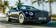  ??  ?? Latest Bentley drop-top: UK verdict