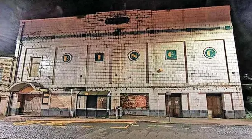  ?? ?? ●●Bacup’s former Regal Cinema is set to be demolished