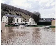  ?? ©DR). ?? La communes Saint-Léger-du-Bourg-Denis avait été très touchée par les inondation­s (Photo d’archives