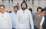  ?? PTI ?? Pawan Kalyan rules out prepoll alliances with any party.