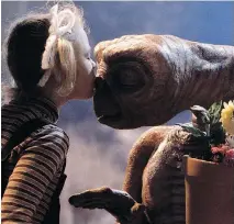  ?? UNIVERSAL PICTURES ?? While E.T. may not look entirely human, his features — a small nose and big eyes — are modelled on what humans perceive as intelligen­t, says researcher Jim Davies.