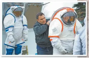  ??  ?? EXPERTO. Pablo de León desarrolló con un subsidio de la NASA dos trajes espaciales. Los prototipos superaron rigurosas pruebas en EE.UU. y la Base Marambio.