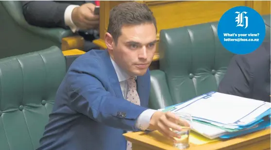  ?? Mark Mitchell ?? Todd Barclay was right to resign after allegedly secretly taping a staff member.