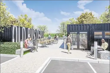  ?? ?? The team behind plans for The Hub say they hope to bring jobs and visitors to Wye