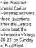  ?? ?? Free Press columnist Carlos Monarrez answers three questions after the Detroit Lions beat the Minnesota Vikings, 34-23, on Sunday at Ford Field: