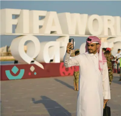  ?? AP FILE ?? With no soccer tradition, World Cup host Qatar is the latest nation criticized for using sports to burnish its image on the global stage.