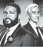  ?? ?? Anthony Anderson and Sam Waterston from “Law & Order”