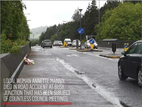  ?? Photo by Michelle Cooper Galvin ?? The junction from the By Pass in Killarney where Annette Mannix lost her life.