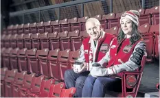  ?? SUPPLIED PHOTO ?? Rogers Hometown Hockey hosts Ron MacLean and Tara Slone are in Niagara Falls this weekend.