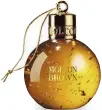  ??  ?? Oudh Accord &amp; Gold Christmas Baubles di Molton Brown. Shower gel con cannella, foglia d’oro 24 carati e mirra (75 ml, 16 €)