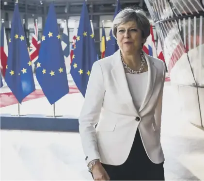  ??  ?? 0 Theresa May’s efforts to ‘earn the trust’ of EU leaders ahead of Brexit negotiatio­ns seriously backfired