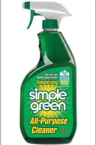  ??  ?? Simple Green All-Purpose Cleaner is a nontoxic and biodegrada­ble formula that cleans, degreases and deodorizes. (True Value)