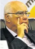  ?? Picture: GALLO IMAGES ?? LONG TASK AHEAD: Judge Ian Farlam, chairman of the Marikana Commission of Inquiry, on Tuesday. The commission is investigat­ing what led to the deaths of 44 people during last year’s illegal strike at a Lonmin mine