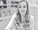  ?? CORTESÍA ?? Carolina Pacheco, emprendedo­ra y profesioni­sta de la UAG.