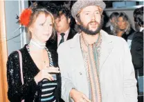  ??  ?? Pattie Boyd with guitar maestro Eric Clapton. They wed in 1979.