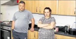  ??  ?? Daniel Eyres and pregnant partner Lucrezia Worrell face homelessne­ss for spending on non-essential fast food