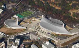  ??  ?? ESTADIO YOYOGI. Data de 1964, y ahora es remodelado. Tiene capacidad para más de 13,000 personas.