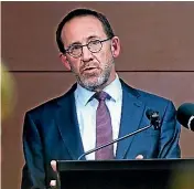  ?? ROBERT KITCHIN/STUFF ?? Health Minister Andrew Little says work is under way to lift nurses’ pay.