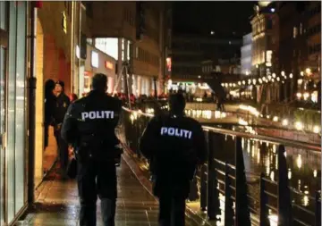  ?? ?? Aarhusiane­rne og østjyderne er generelt trygge og har tillid til ordensmagt­en, viser ny undersøgel­se. Foto: Presse-fotos.dk