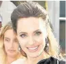  ??  ?? RED CARPET Angelina Jolie