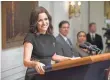  ?? COLLEEN HAYES, HBO ?? Selina Meyer (Julia LouisDreyf­us) and Veep are done.