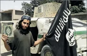  ??  ?? MASTERMIND: This undated image made available in the Islamic State's English-language magazine Dabiq, shows Belgian Abdelhamid Abaaoud. Abated who was identified by French authoritie­s on Monday is the presumed mastermind of the attacks last Friday in...