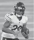  ??  ?? JOSE JUAREZ/AP The Bears’ running backs, including Tarik Cohen, were the starting point for the team’s success.