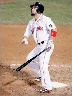  ??  ?? When Michael Wacha (left) and the St. Louis Cardinals face Shane Victorino (right) in the 2013 World Series. beginning Wednesday at Fenway Park, it will mark the first time in 14 years that the top regular-season teams in the American and National...