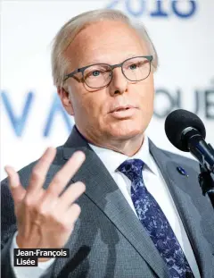  ??  ?? Jean-François Lisée