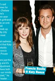  ??  ?? Francis Boulle & Katy Reece